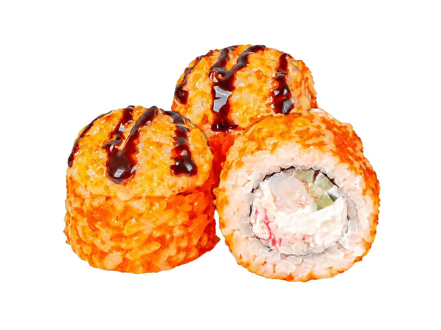 Морской Дракон запеченный ролл