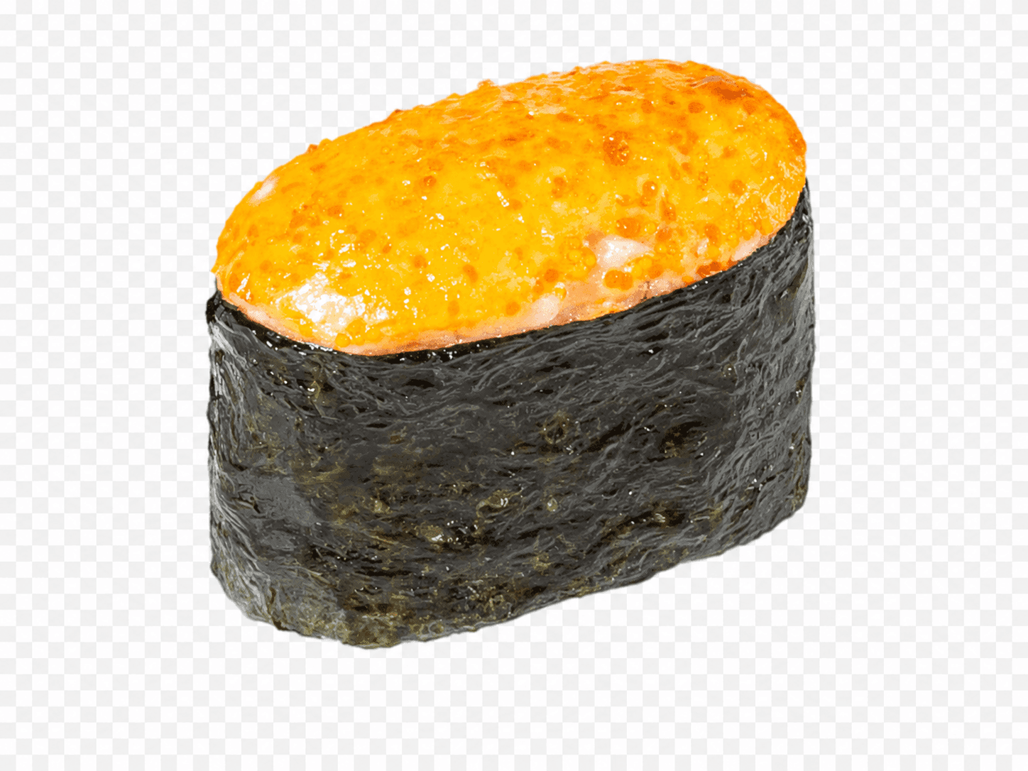 Суши с тигровой креветкой запеченные